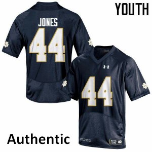 Youth UND #44 Jamir Jones Navy Blue Authentic Alumni Jerseys 963215-503